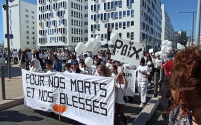 Digne et solidaire, la marche blanche pour Kaïs, 16 ans, et tous les autres morts marseillais